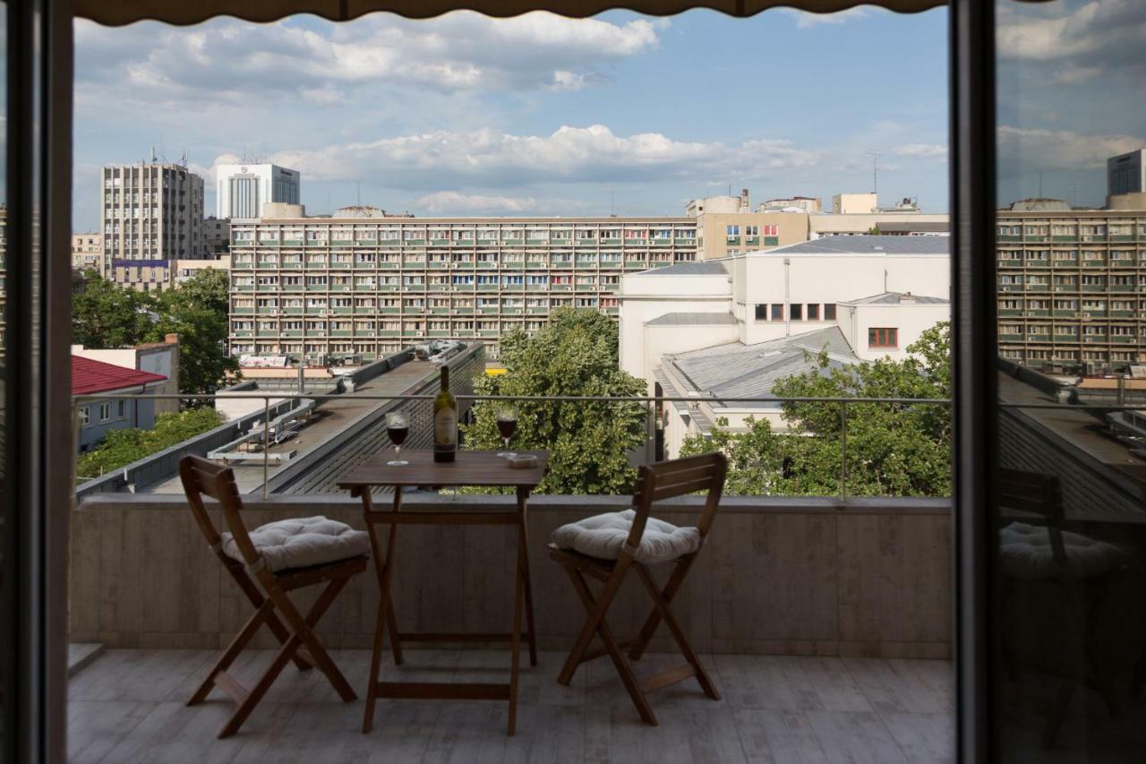 Central Luxury Flat With Terrace - Adela Accommodation - Ideal For Long Stays Bukareszt Zewnętrze zdjęcie