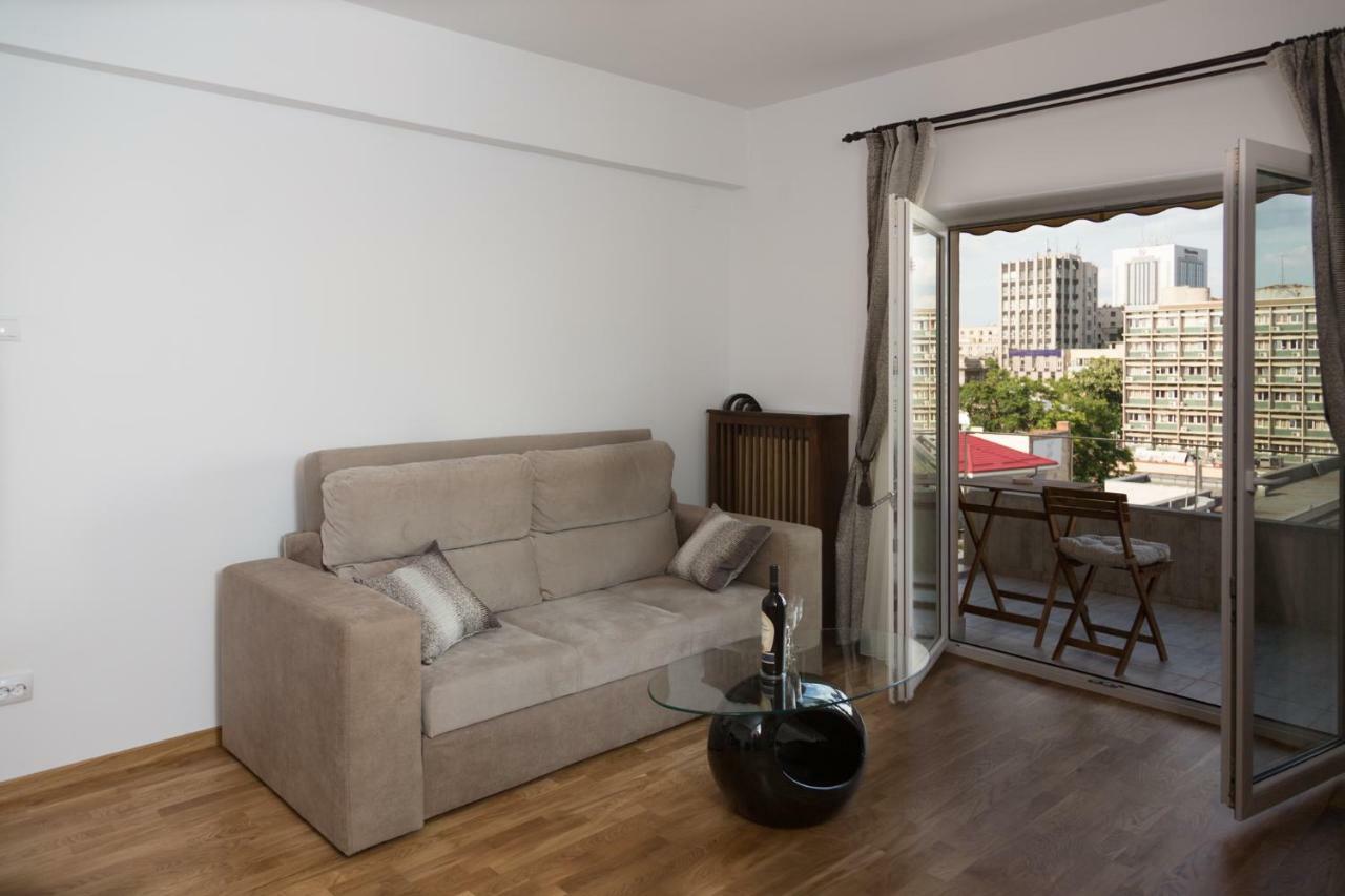 Central Luxury Flat With Terrace - Adela Accommodation - Ideal For Long Stays Bukareszt Zewnętrze zdjęcie