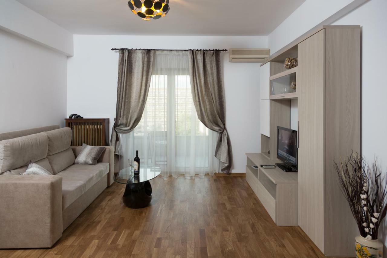 Central Luxury Flat With Terrace - Adela Accommodation - Ideal For Long Stays Bukareszt Zewnętrze zdjęcie